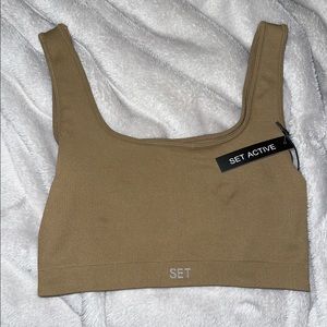 Setactive box cut bra in penny